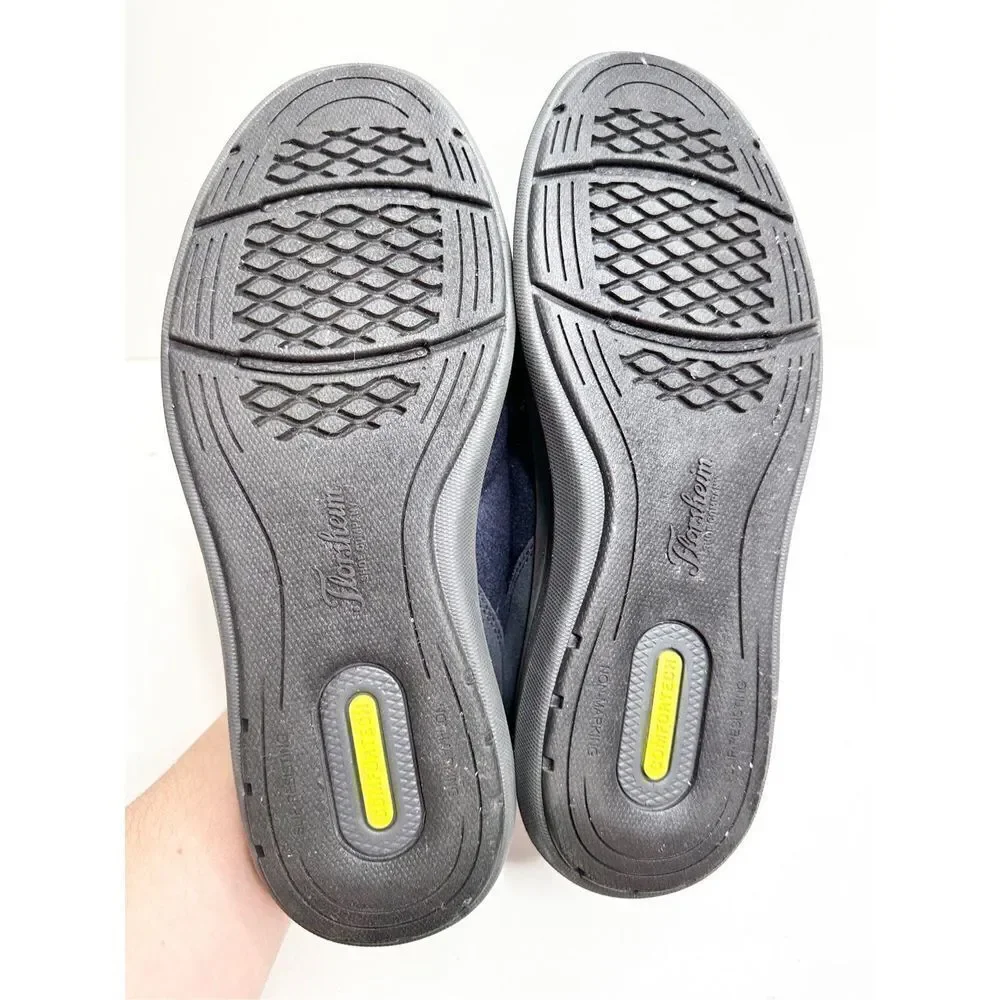Florsheim Shoes Mens Size 9.5 Blue Jave Moc Toe Slip On Casual Comfort‎ Shoe